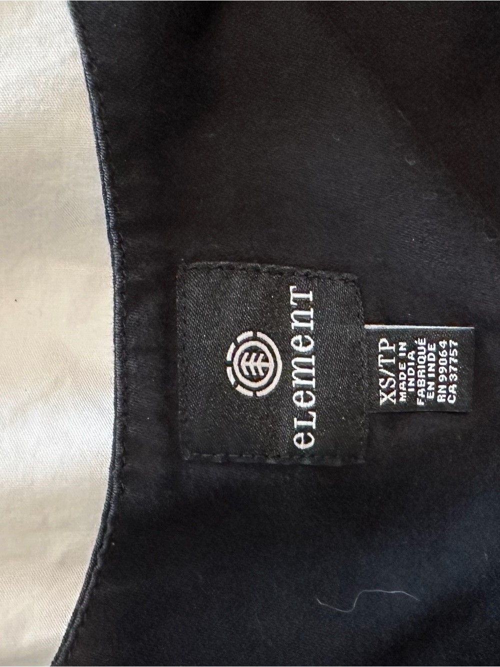 Element Black Ruffle Top - Picture 5 of 5